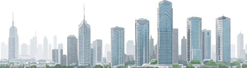 Ilustrasi gedung perkantoran